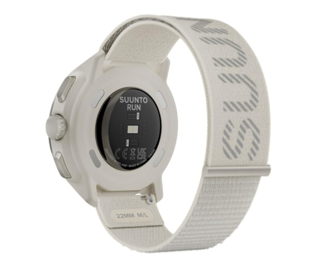 Suunto 22mm Athletic 7 Loop Textile Strap Frost Gray S/M+M/L - 1582525 - zdjęcie 3